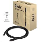 Club3D propojovací kabel mini DisplayPort 1.4, 2m, černý