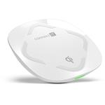 CONNECT IT Qi CERTIFIED Wireless Fast Charge bezdrátová nabíječka, 10 W, bílá