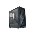 Cooler Master PC skříň CMP520 ARGB MIDI TOWER, černá