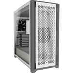 CORSAIR 5000D Airflow TG mid-tower ATX, bílá