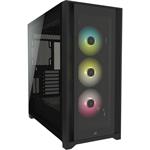 CORSAIR iCUE 5000X RGB TG mid-tower, černá