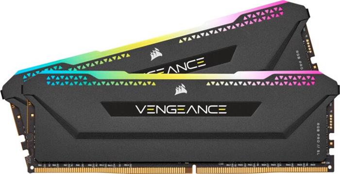 CORSAIR Vengeance RGB PRO SL black 2x16GB DDR4 3200MHz CL16 DIMM, XMP