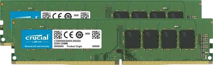 Crucial 2x16GB DDR4 3200MHz CL22 DIMM