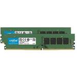 Crucial 2x4GB DDR4 2666MHz CL19 SRx8 DIMM