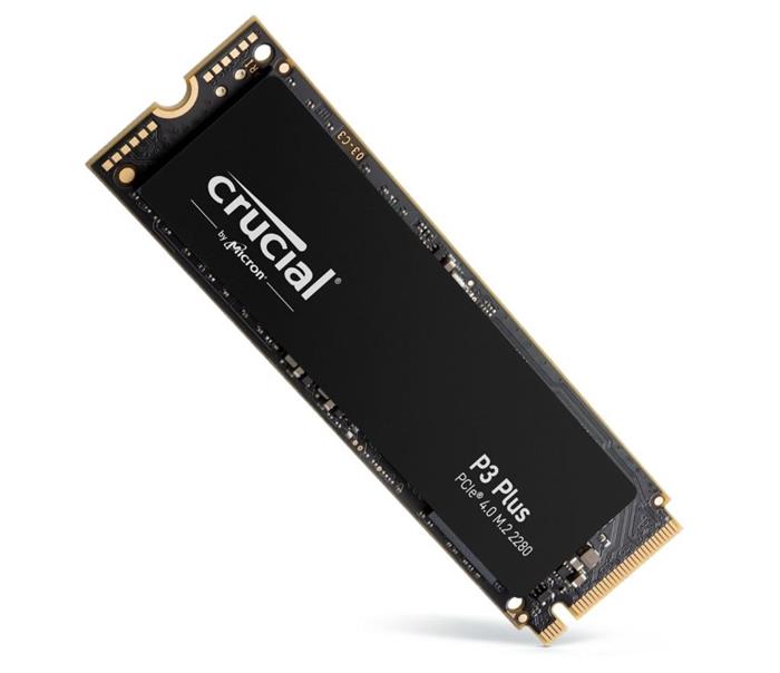 Crucial P3 Plus - 1TB SSD M.2 2280 (PCIe 4.0) 5000R/3600W, bulk