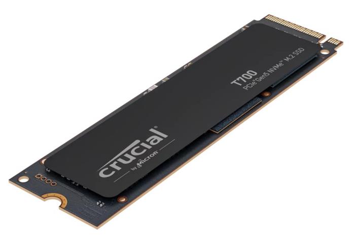 Crucial T700 4TB PCIe Gen5 NVMe M.2 SSD, bulk