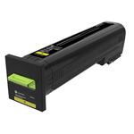 CS820, CX82x, CX860 Yellow Return Programme Toner Cartridge - 8 000 stran