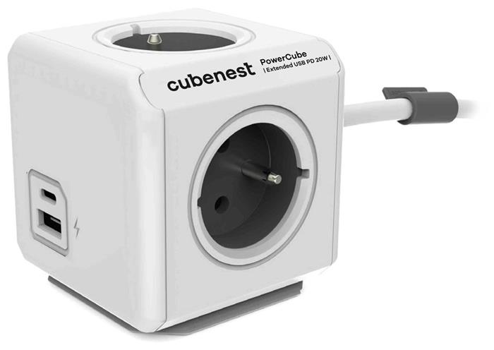 Cubenest PowerCube Extended USB PD 20 W 1,5m