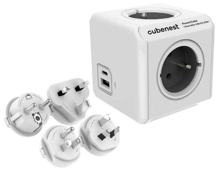 Cubenest PowerCube ReWirable USB A+C PD 20 W