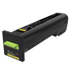 CX825, CX860 Yellow Extra High Yield Return Program Toner Cartridge - 22 000 stran