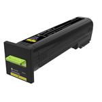 CX82x, CX860 Yellow High Yield Return Program Toner Cartridge - 17 000 stran