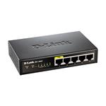 D-Link DES-1005P, 5-portový PoE 10/100 desktop switch