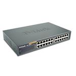 D-Link DES-1024D 24-port 10/100Mbps desktop switch, 19" rack