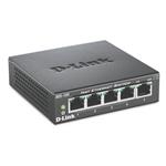 D-Link DES-105 kovový 5-port 10/100 Desktop Switch