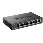 D-Link DES-108 kovový 8-port 10/100 Desktop Switch