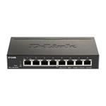 D-Link DGS-1100-08PV2 8-port Gigabit Smart Managed PoE switch, 64W