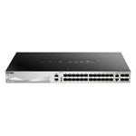 D-Link DGS-3130-30S L3 Stackable Managed switch, 24x SFP, 2x 10G RJ-45, 4x 10G SFP+