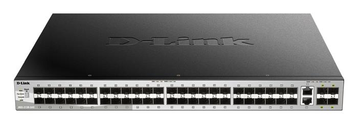 D-Link DGS-3130-54S L3 Stackable Managed switch, 48x SFP, 2x 10G RJ-45, 4x 10G SFP+