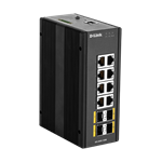 D-Link DIS-300G-12SW Industrial Gigabit Managed Switch with SFP slots