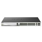 D-Link DMS-3130-30TS/E 24 x 100/1000/2500BASE-T Layer 3 Stackable Managed Gigabit Switch with 2 x 10GBASE-T Portst