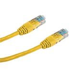 DATACOM Patch cord UTP CAT6 0,25m žlutý