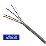 DATACOM UTP lanko CAT5E  PVC  305m box šedý