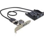 Delock 3.5" přední panel s 2x USB 3.0 porty + PCI Express 2x USB 3.0