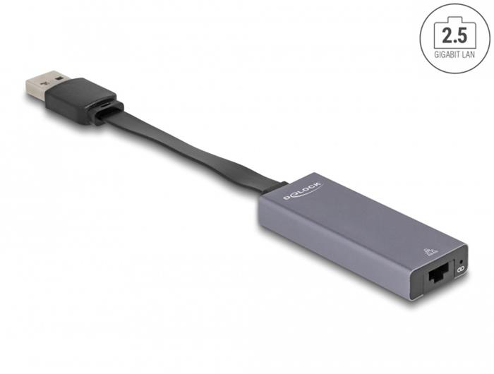 Delock Adaptér USB sítě 2,5 Gigabit LAN, tenký