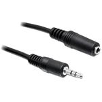 Delock Audio kabel 3,5 mm stereo jack samec/samice, 5 m