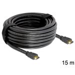 Delock HDMI 1.4 kabel A/A samec/samec, délka 15 metrů