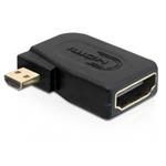 Delock HDMI 1.4 redukce z micro D samec -> A samice, pravoúhlá