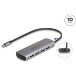 Delock Hub USB-C 3.1 se 4 porty USB a dalším napájecím portem