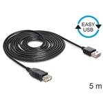 Delock kabel EASY-USB 2.0-A samec > USB 2.0-A samice,prodlužující 5 m