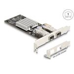 Delock PCI Express x1 karta na 2 x SFP slot Gigabit LAN