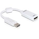 Delock redukce DisplayPort samec na HDMI A samice, délka 12,5cm, bílý