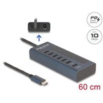 Delock USB-C 3.1 Hub se 7 porty USB-C