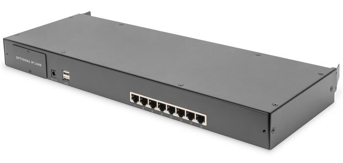 DIGITUS CAT 5 KVM modul, 8 portů pro modularizovanou KVM konzoli