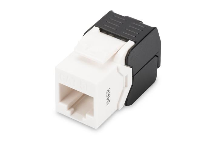 Digitus CAT 5e Keystone Jack, unshielded RJ45 to LSA, tool free connection