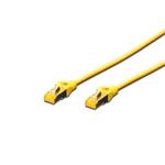 Digitus CAT 6A S-FTP patch cable, Cu, LSZH AWG 26/7, length 7 m, color yellow