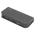 DIGITUS DS-12874 KVM Switch, 2x1 HDMI, HDMI Out, USB, 4Kx2K@60Hz, černá