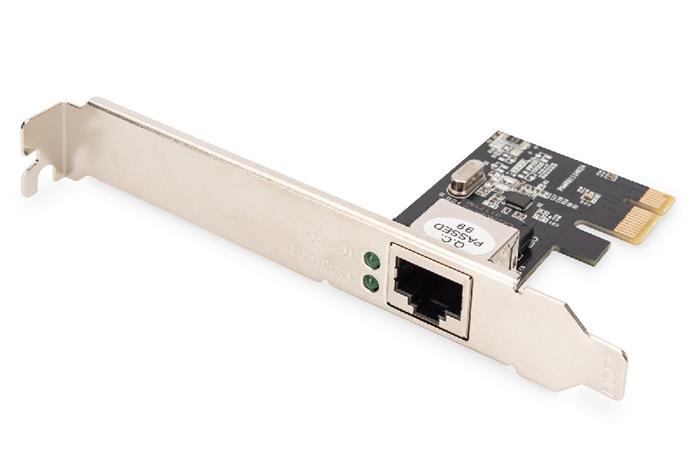 Digitus gigabitová síťová karta, Realtek RTL8111H, LP, PCIe