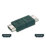 Digitus HDMI spojka, HDMI A(F) -> HDMI A(F), černá