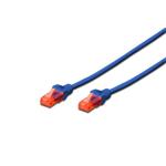 Digitus patch kabel UTP RJ45-RJ45 level CAT 6 2m modrá