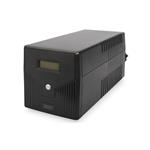 DIGITUS Professional Line-Interactive UPS, 1000VA / 600W 12V / 7Ah x2 baterie, 4x CEE 7/7, AVR, USB, RS232, RJ11 / RJ45