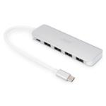 DIGITUS USB-C 4-portový rozbočovač, USB 3.0 + PD