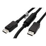 DisplayPort aktivní kabel v1.2 (4K@60Hz), DP(M) - DP(M), 15m