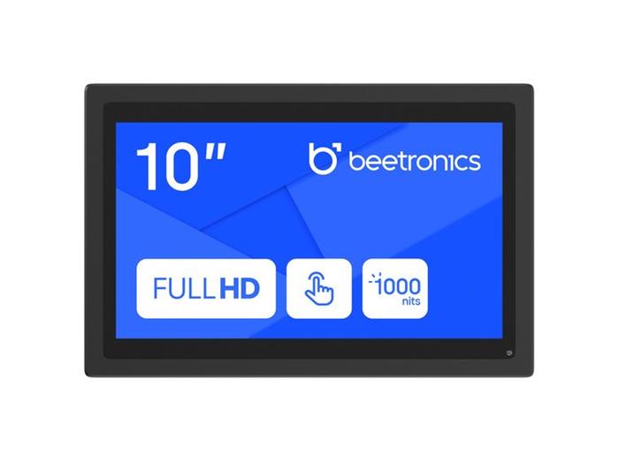 Dotykový monitor Beetronics 10HB9M 10" LED, PCAP (10-pcTouch), USB, bez rámečku, černý