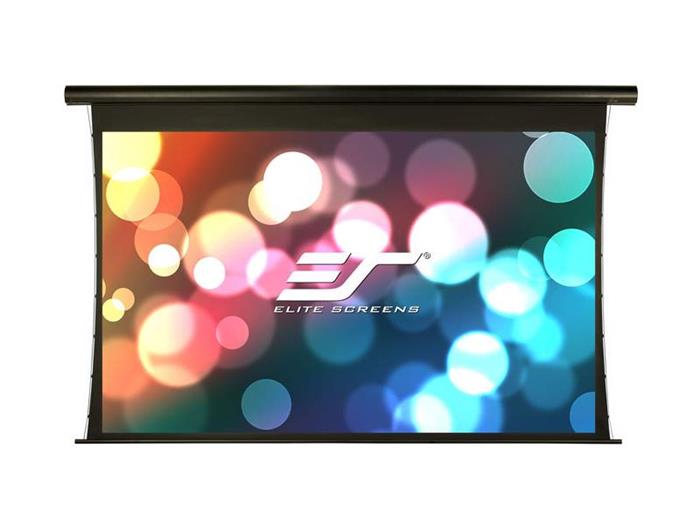 ELITE SCREENS plátno elektrické motorové 135" (343 cm)/ 16:9/168,1 x 299 cm/hliníkový case černý/6" drop/Fiber Glass