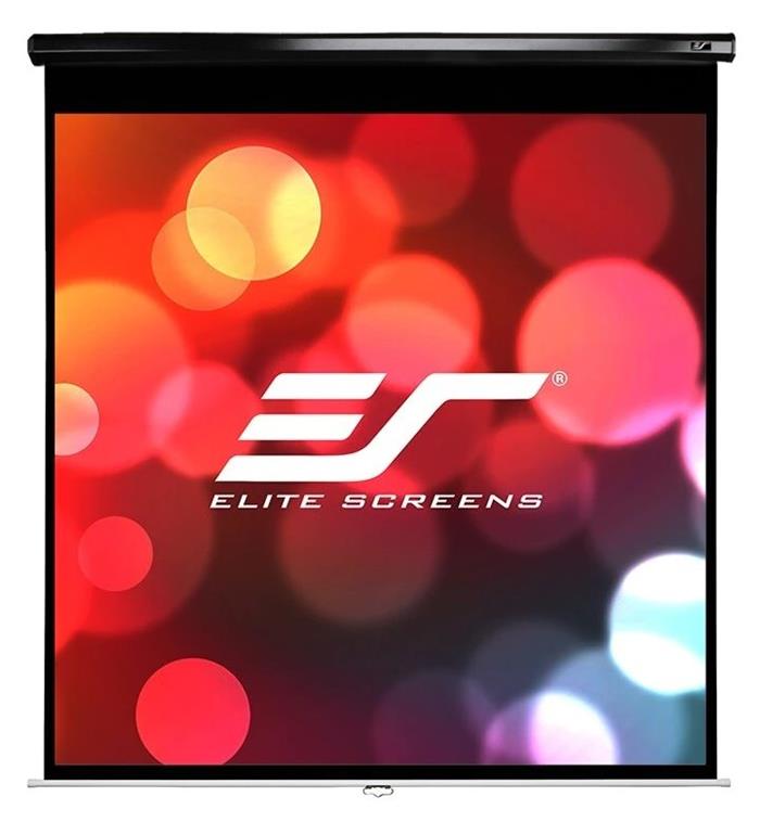 ELITE SCREENS plátno roleta 99" (251,5 cm)/ 1:1/ 177,8 x 177,8 cm/ Gain 1,1/ case černý