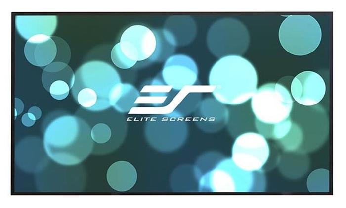 ELITE SCREENS plátno v pevném rámu 110" (279,4 cm)/ 16:9/ 136,9 x 243,5 cm/ Gain 1,1/ CineGrey 3D/ bezrámové